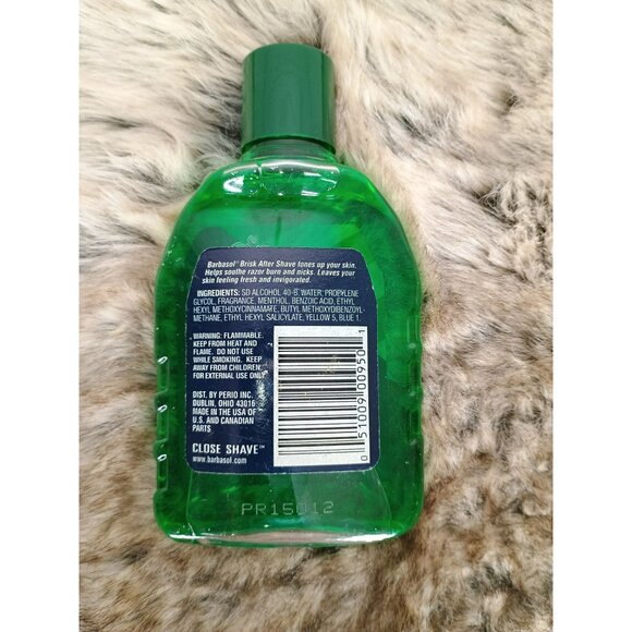 1 Barbasol After Shave Lotion BRISK for Smooth Fresh, Skin 5oz ea. USA - Picture 5 of 5